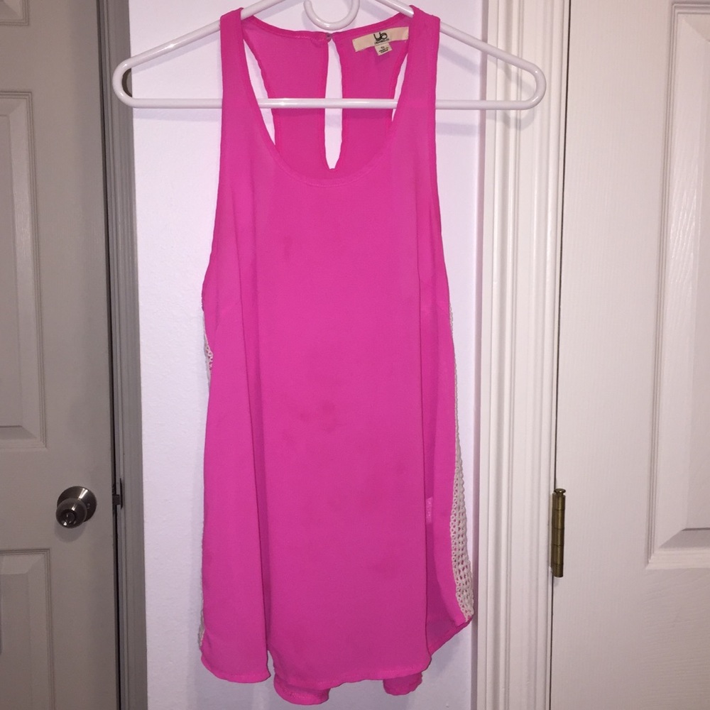 Hot pink boutique blouse